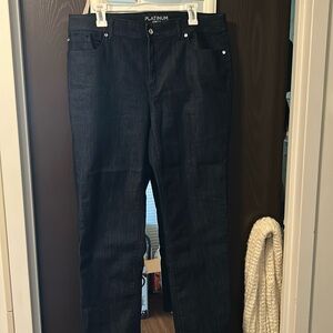 Chico’s Platinum Dark wash Jeans